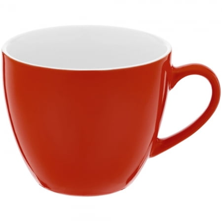Кружка кофейная Refined, красная купить с нанесением логотипа оптом на заказ в интернет-магазине Санкт-Петербург