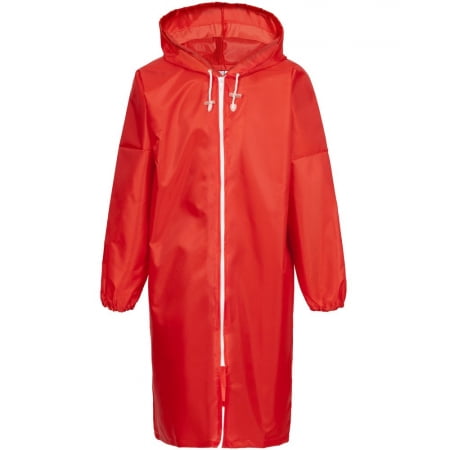 Дождевик Rainman Zip, красный купить с нанесением логотипа оптом на заказ в интернет-магазине Санкт-Петербург