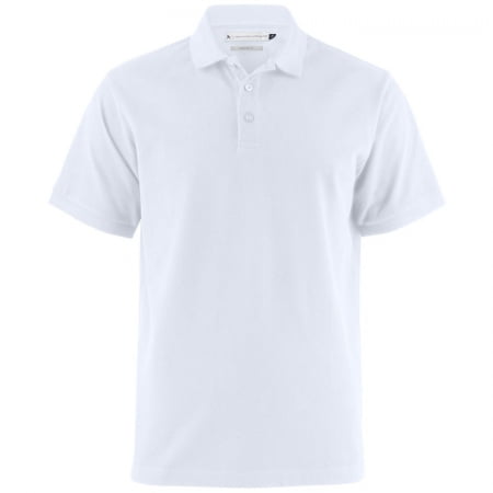 Рубашка поло мужская Neptune, белая купить с нанесением логотипа оптом на заказ в интернет-магазине Санкт-Петербург