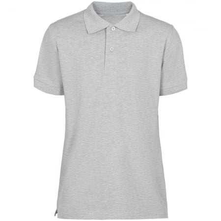Рубашка поло мужская Virma Premium, серый меланж купить с нанесением логотипа оптом на заказ в интернет-магазине Санкт-Петербург