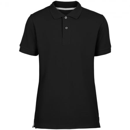 Рубашка поло мужская Virma Premium, черная купить с нанесением логотипа оптом на заказ в интернет-магазине Санкт-Петербург