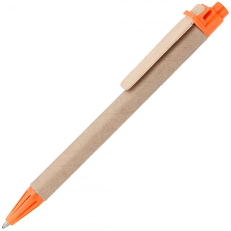 Ручка шариковая Wandy, оранжевая купить с нанесением логотипа оптом на заказ в интернет-магазине Санкт-Петербург