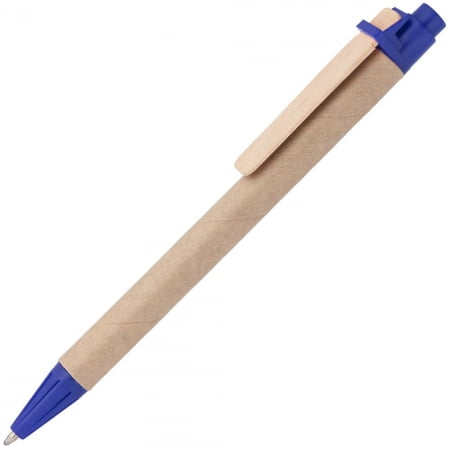Ручка шариковая Wandy, синяя купить с нанесением логотипа оптом на заказ в интернет-магазине Санкт-Петербург