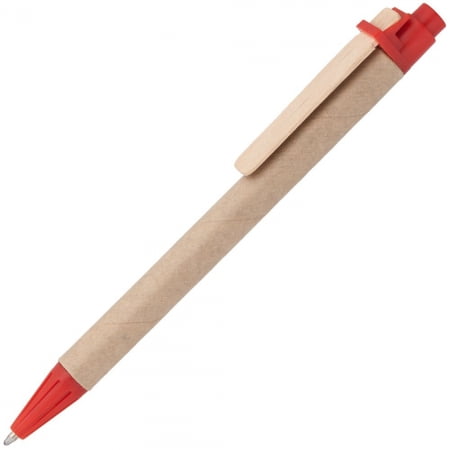 Ручка шариковая Wandy, красная купить с нанесением логотипа оптом на заказ в интернет-магазине Санкт-Петербург