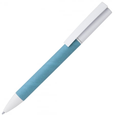 Ручка шариковая Pinokio, голубая купить с нанесением логотипа оптом на заказ в интернет-магазине Санкт-Петербург