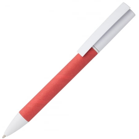 Ручка шариковая Pinokio, красная купить с нанесением логотипа оптом на заказ в интернет-магазине Санкт-Петербург