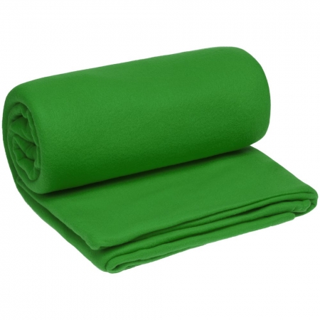 Плед-спальник Snug, зеленый купить с нанесением логотипа оптом на заказ в интернет-магазине Санкт-Петербург