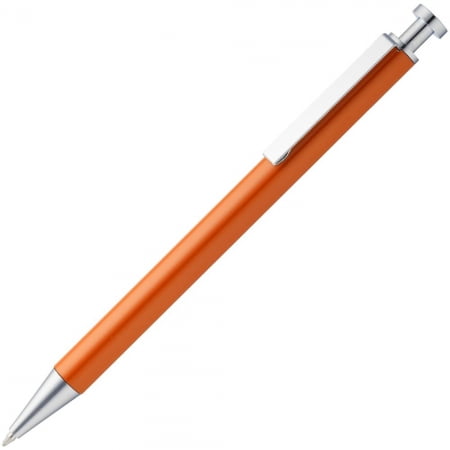 Ручка шариковая Attribute, оранжевая купить с нанесением логотипа оптом на заказ в интернет-магазине Санкт-Петербург