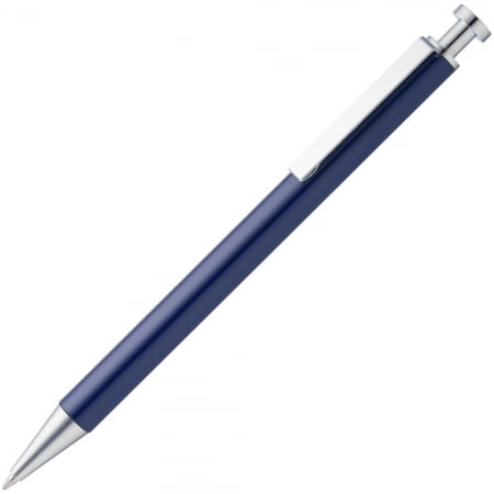 Ручка шариковая Attribute, синяя купить с нанесением логотипа оптом на заказ в интернет-магазине Санкт-Петербург