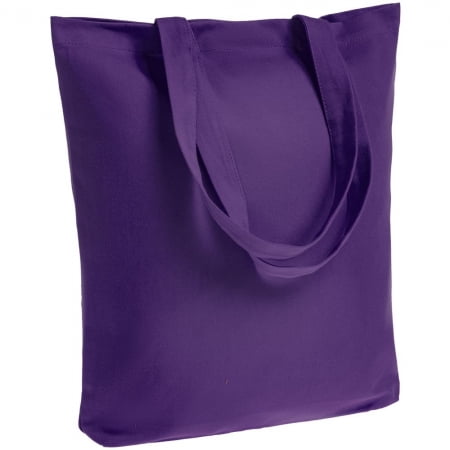 Холщовая сумка Avoska, фиолетовая купить с нанесением логотипа оптом на заказ в интернет-магазине Санкт-Петербург