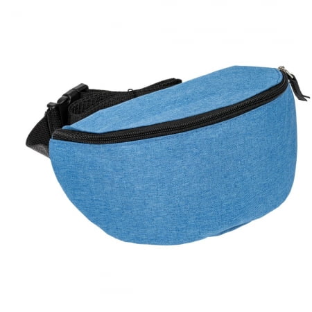 Поясная сумка Unit Handy Dandy, синяя купить с нанесением логотипа оптом на заказ в интернет-магазине Санкт-Петербург