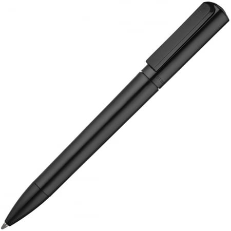 Ручка шариковая Split Neon, черная купить с нанесением логотипа оптом на заказ в интернет-магазине Санкт-Петербург