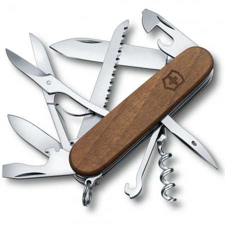 Нож перочинный Huntsman Wood 91 купить с нанесением логотипа оптом на заказ в интернет-магазине Санкт-Петербург