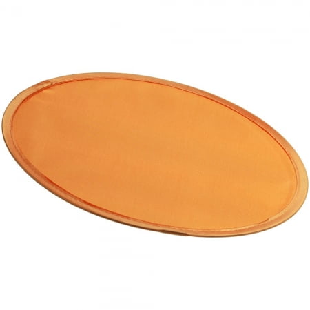 Летающая тарелка-фрисби Catch Me, складная, оранжевая купить с нанесением логотипа оптом на заказ в интернет-магазине Санкт-Петербург