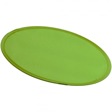 Летающая тарелка-фрисби Catch Me, складная, зеленая купить с нанесением логотипа оптом на заказ в интернет-магазине Санкт-Петербург