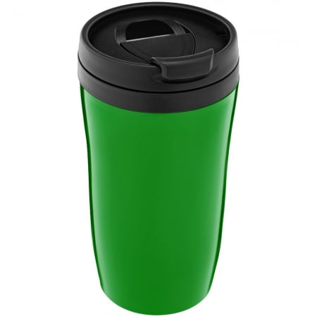 Термостакан Sagga, зеленый купить с нанесением логотипа оптом на заказ в интернет-магазине Санкт-Петербург