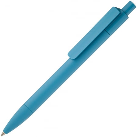 Ручка шариковая Prodir DS4 PMM-P, голубая купить с нанесением логотипа оптом на заказ в интернет-магазине Санкт-Петербург