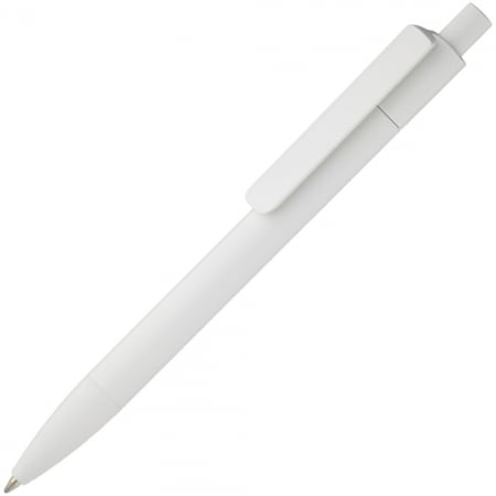 Ручка шариковая Prodir DS4 PMM-P, белая купить с нанесением логотипа оптом на заказ в интернет-магазине Санкт-Петербург