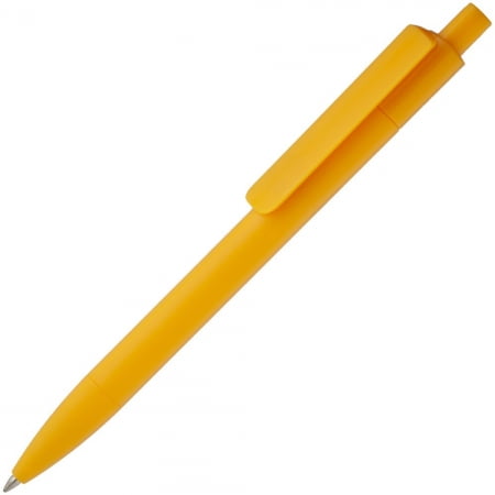 Ручка шариковая Prodir DS4 PMM-P, желтая купить с нанесением логотипа оптом на заказ в интернет-магазине Санкт-Петербург