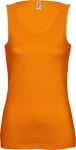 Майка женская JANE 150, оранжевая