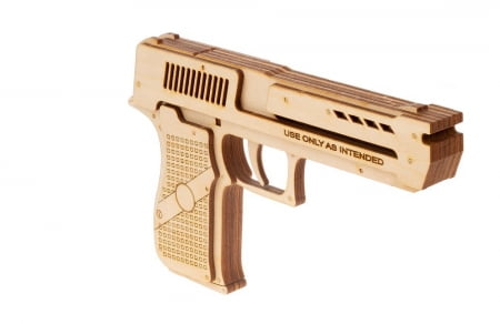 Механический конструктор «Пистолет» купить с нанесением логотипа оптом на заказ в интернет-магазине Санкт-Петербург