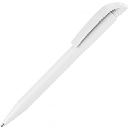 Ручка шариковая S45 ST, белая купить с нанесением логотипа оптом на заказ в интернет-магазине Санкт-Петербург