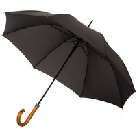 Зонт-трость LockWood ver.2, черный купить с нанесением логотипа оптом на заказ в интернет-магазине Санкт-Петербург