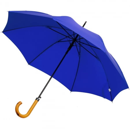 Зонт-трость LockWood, синий купить с нанесением логотипа оптом на заказ в интернет-магазине Санкт-Петербург