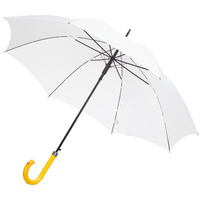 Зонт-трость LockWood ver.2, белый купить с нанесением логотипа оптом на заказ в интернет-магазине Санкт-Петербург