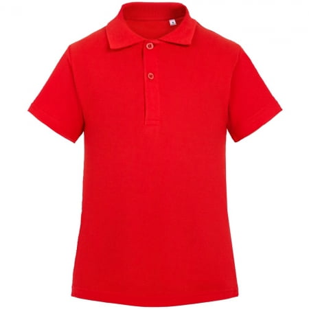 Рубашка поло детская Virma Kids, красная купить с нанесением логотипа оптом на заказ в интернет-магазине Санкт-Петербург
