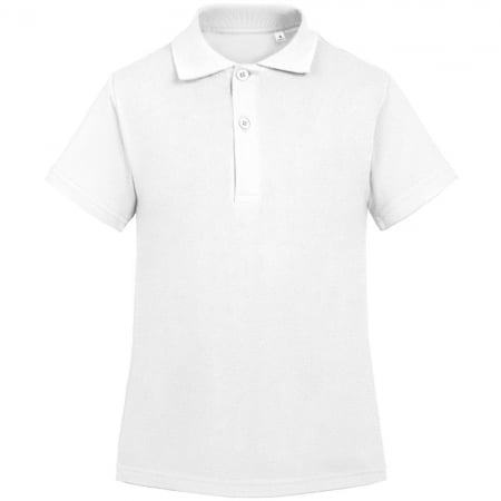 Рубашка поло детская Virma Kids, белая купить с нанесением логотипа оптом на заказ в интернет-магазине Санкт-Петербург