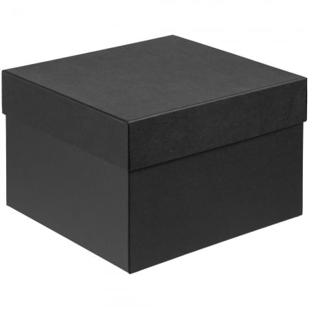 Коробка Surprise, черная купить с нанесением логотипа оптом на заказ в интернет-магазине Санкт-Петербург
