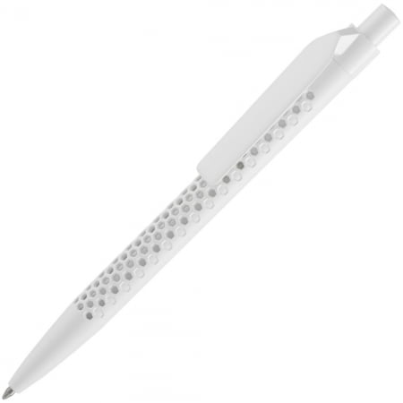 Ручка шариковая Prodir QS40 PMP-P Air, белая купить с нанесением логотипа оптом на заказ в интернет-магазине Санкт-Петербург