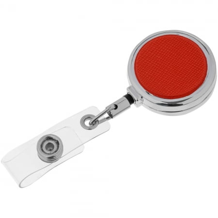 Ретрактор Devon, красный купить с нанесением логотипа оптом на заказ в интернет-магазине Санкт-Петербург