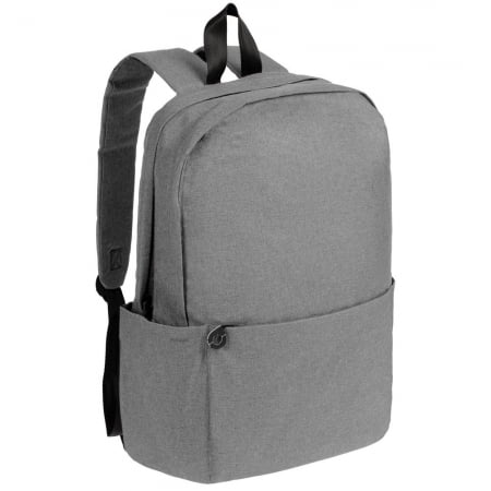 Рюкзак для ноутбука Burst Locus, серый купить с нанесением логотипа оптом на заказ в интернет-магазине Санкт-Петербург