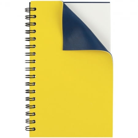 Блокнот Spring, желтый купить с нанесением логотипа оптом на заказ в интернет-магазине Санкт-Петербург
