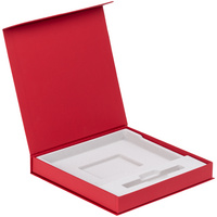 Коробка Memoria под ежедневник и ручку, красная купить с нанесением логотипа оптом на заказ в интернет-магазине Санкт-Петербург