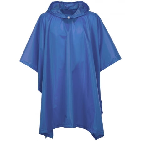 Дождевик Rainman Poncho, ярко-синий купить с нанесением логотипа оптом на заказ в интернет-магазине Санкт-Петербург