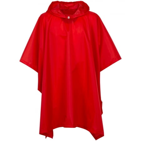 Дождевик Rainman Poncho, красный купить с нанесением логотипа оптом на заказ в интернет-магазине Санкт-Петербург