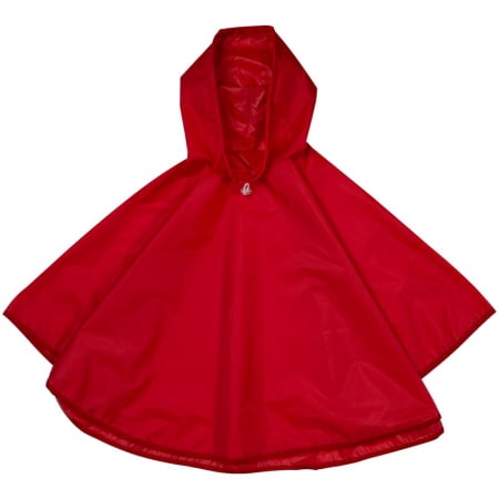 Дождевик детский Rainman Poncho Kids, красный купить с нанесением логотипа оптом на заказ в интернет-магазине Санкт-Петербург