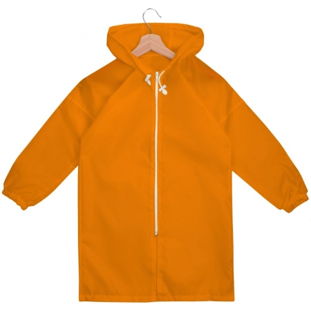 Дождевик детский Rainman Kids, оранжевый неон купить с нанесением логотипа оптом на заказ в интернет-магазине Санкт-Петербург