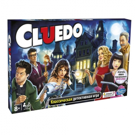 Игра настольная Cluedo купить с нанесением логотипа оптом на заказ в интернет-магазине Санкт-Петербург