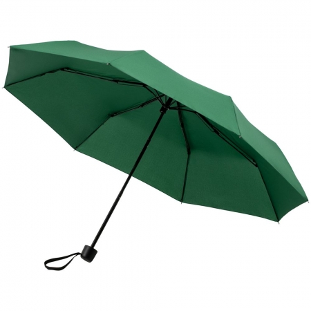 Зонт складной Hit Mini ver.2, зеленый купить с нанесением логотипа оптом на заказ в интернет-магазине Санкт-Петербург