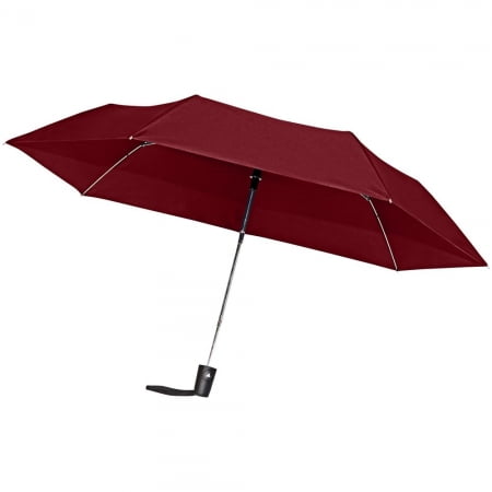 Зонт складной Hit Mini AC, бордовый купить с нанесением логотипа оптом на заказ в интернет-магазине Санкт-Петербург