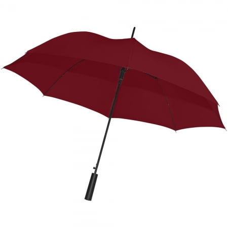 Зонт-трость Dublin, бордовый купить с нанесением логотипа оптом на заказ в интернет-магазине Санкт-Петербург