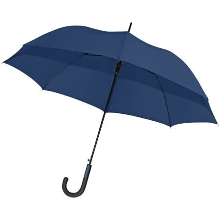 Зонт-трость Glasgow, темно-синий купить с нанесением логотипа оптом на заказ в интернет-магазине Санкт-Петербург