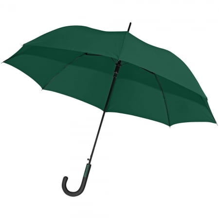Зонт-трость Glasgow, зеленый купить с нанесением логотипа оптом на заказ в интернет-магазине Санкт-Петербург