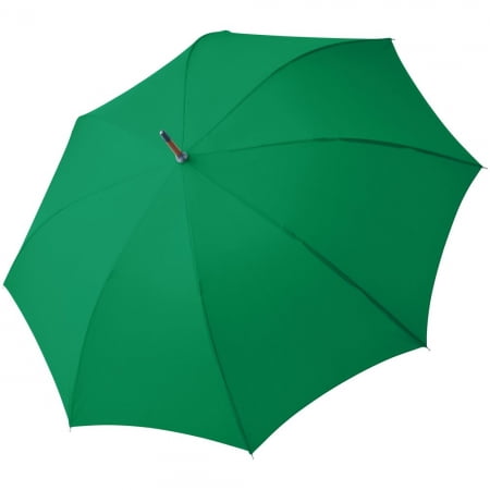 Зонт-трость Oslo AC, зеленый купить с нанесением логотипа оптом на заказ в интернет-магазине Санкт-Петербург