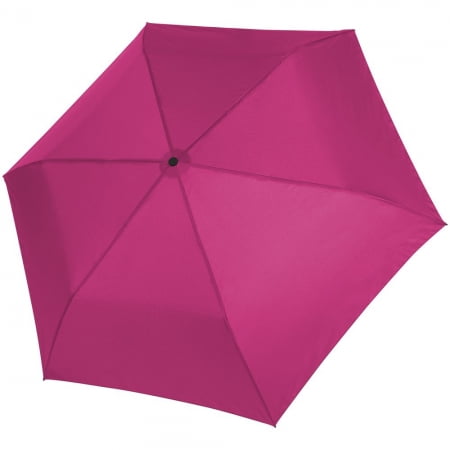 Зонт складной Zero 99, фиолетовый купить с нанесением логотипа оптом на заказ в интернет-магазине Санкт-Петербург