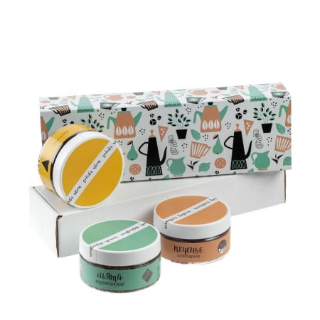 Чайный набор с мятой и печеньем Mint Me купить с нанесением логотипа оптом на заказ в интернет-магазине Санкт-Петербург